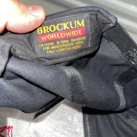 1994 Brockum SnapBack Hat Metallica black used